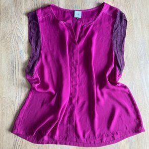 CABI | Fuchsia Pink Blouse | XL